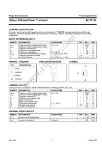 BUT11AI Datasheet Cover