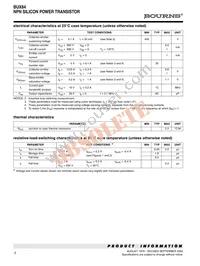 BUX84-S Datasheet Page 2