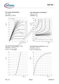 BUZ30A Datasheet Page 6