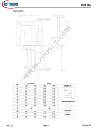 BUZ30A Datasheet Page 9