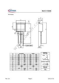 BUZ31H3046XKSA1 Datasheet Page 9