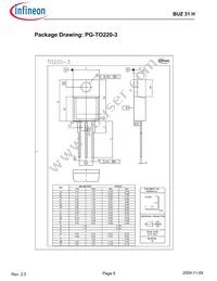 BUZ31HXKSA1 Datasheet Page 9