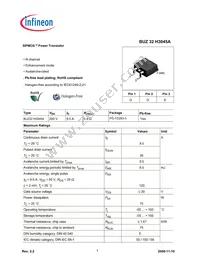 BUZ32H3045AATMA1 Datasheet Cover