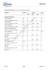 BUZ73A H3046 Datasheet Page 3