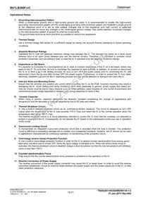 BV1LB300FJ-CE2 Datasheet Page 15