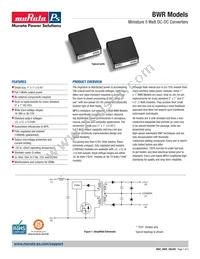 BWR-15/165-D24-C Datasheet Cover