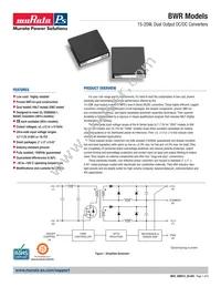 BWR-15/500-D5A-C Datasheet Cover