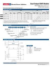 BWR-5/6-3.3/7-D24-C Datasheet Page 2