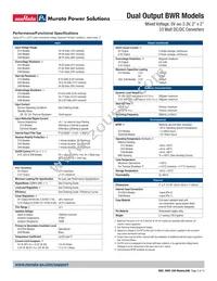 BWR-5/6-3.3/7-D24-C Datasheet Page 3