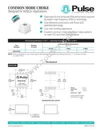 BX8191NLT Datasheet Cover