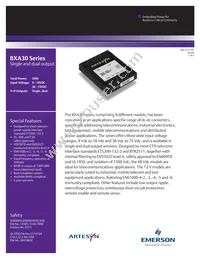 BXA30-48D05-FJ Datasheet Cover