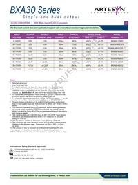 BXA30-48S3V3/8-F Datasheet Page 2