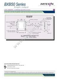BXB50-48S3V3FHT Datasheet Page 3