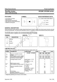 BY229X-800 Datasheet Cover