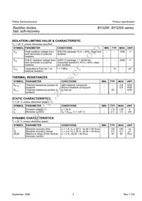 BY329X-1200 Datasheet Page 2
