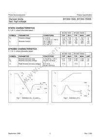 BY359-1500 Datasheet Page 2