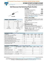 BY399P-E3/54 Datasheet Cover