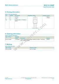 BYC15-1200PQ Datasheet Page 2