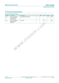 BYC15-600 Datasheet Page 4