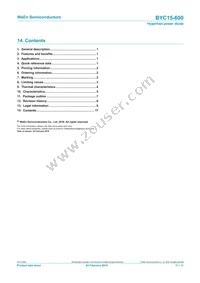 BYC15-600 Datasheet Page 11