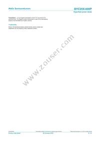 BYC20X-600PQ Datasheet Page 9