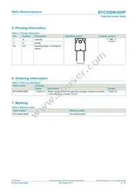 BYC30DW-600PQ Datasheet Page 2