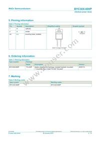 BYC30X-600P Datasheet Page 2