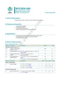 BYC5DX-500 Datasheet Cover