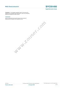 BYC5X-600 Datasheet Page 9