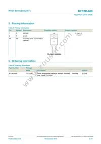 BYC8D-600 Datasheet Page 2