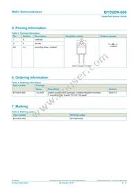 BYC8DX-600 Datasheet Page 2