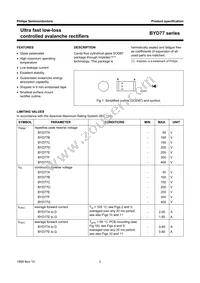 BYD77D Datasheet Page 2