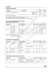 BYV255V-200 Datasheet Page 2