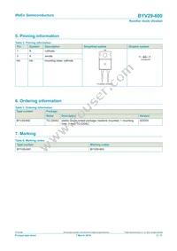 BYV29F-600 Datasheet Page 2