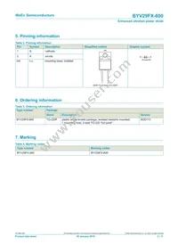 BYV29FX-600 Datasheet Page 2