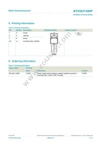 BYV30JT-600PQ Datasheet Page 2