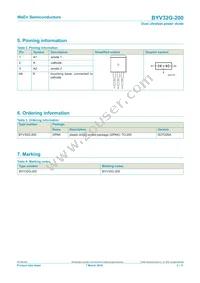 BYV32G-200 Datasheet Page 2
