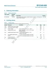 BYV34X-600 Datasheet Page 2