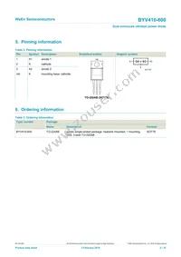 BYV410-600 Datasheet Page 2