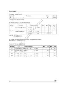 BYW100-200 Datasheet Page 2