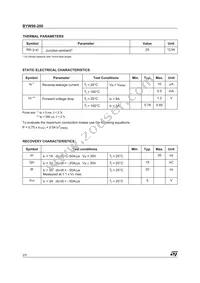 BYW98-200 Datasheet Page 2