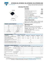 BYWE29-50-E3/45 Datasheet Cover