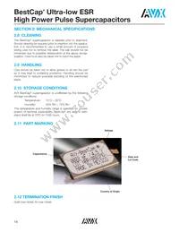 BZ125A105ZAB Datasheet Page 15