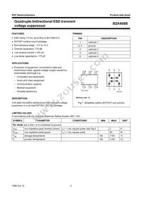 BZA408B Datasheet Page 3