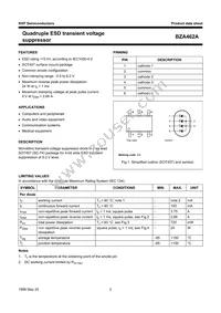 BZA462A Datasheet Page 3