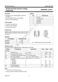 BZA856AL Datasheet Page 3