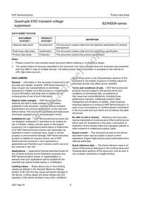 BZA962A Datasheet Page 9