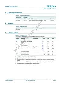 BZB100A Datasheet Page 3