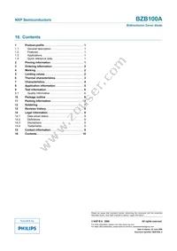 BZB100A Datasheet Page 11