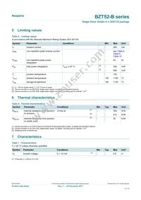 BZT52-B9V1X Datasheet Page 3